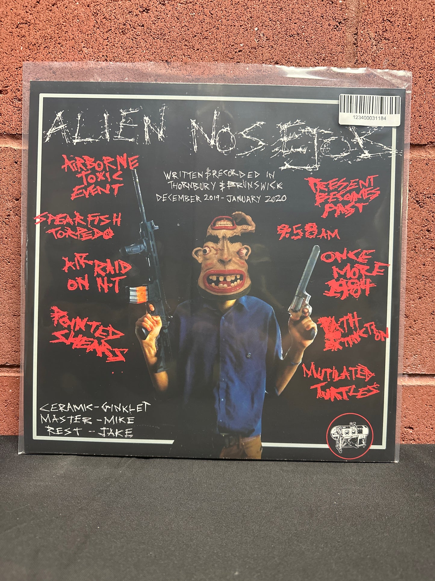 Used Vinyl:  Alien Nose Job ”Once Again The Present Becomes The Past” LP