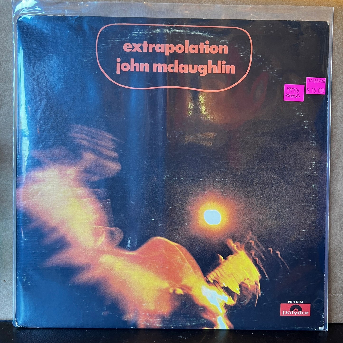 Used Vinyl: John McLaughlin "Extrapolation" LP (1976 Press)