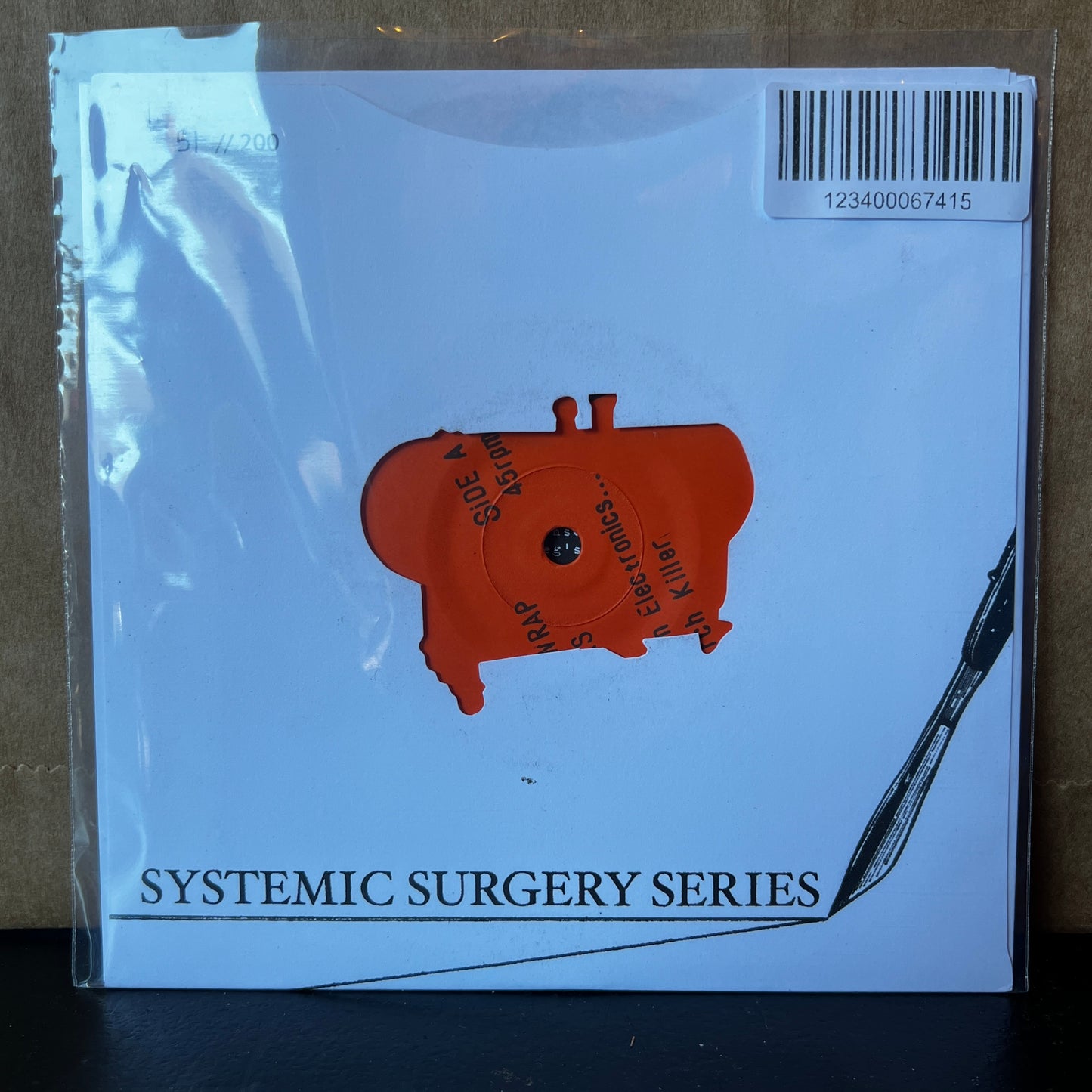 Used Vinyl: Shrinkwrap Killers "Stolen Electronics To Shove Up Your Ass" 7"