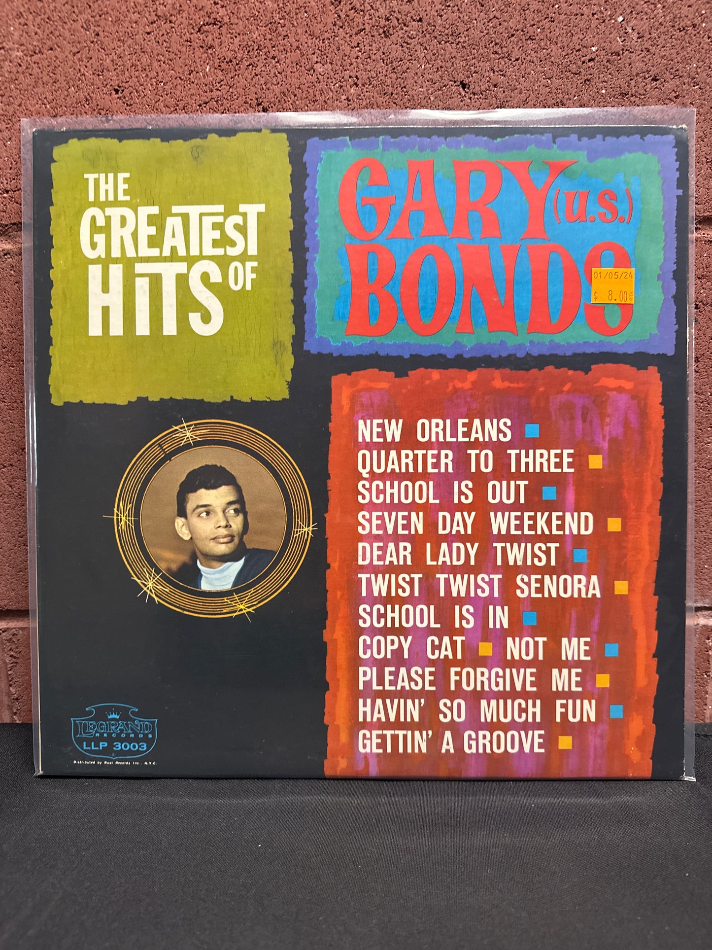 Used Vinyl: Gary (U.S.) Bonds "The Greatest Hits of Gary (U.S.) Bonds" LP