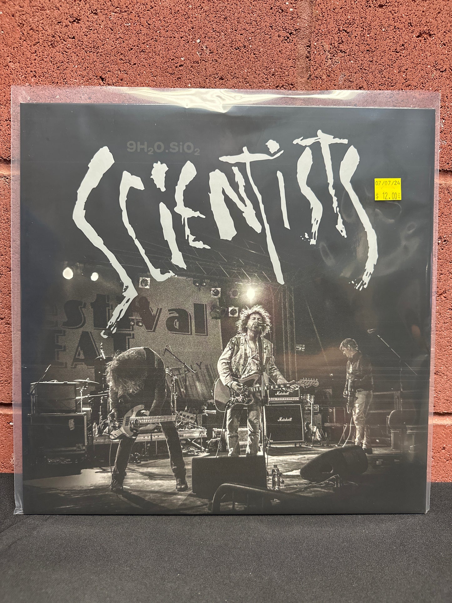 Used Vinyl:  The Scientists ”9H₂O.SiO₂” 12"