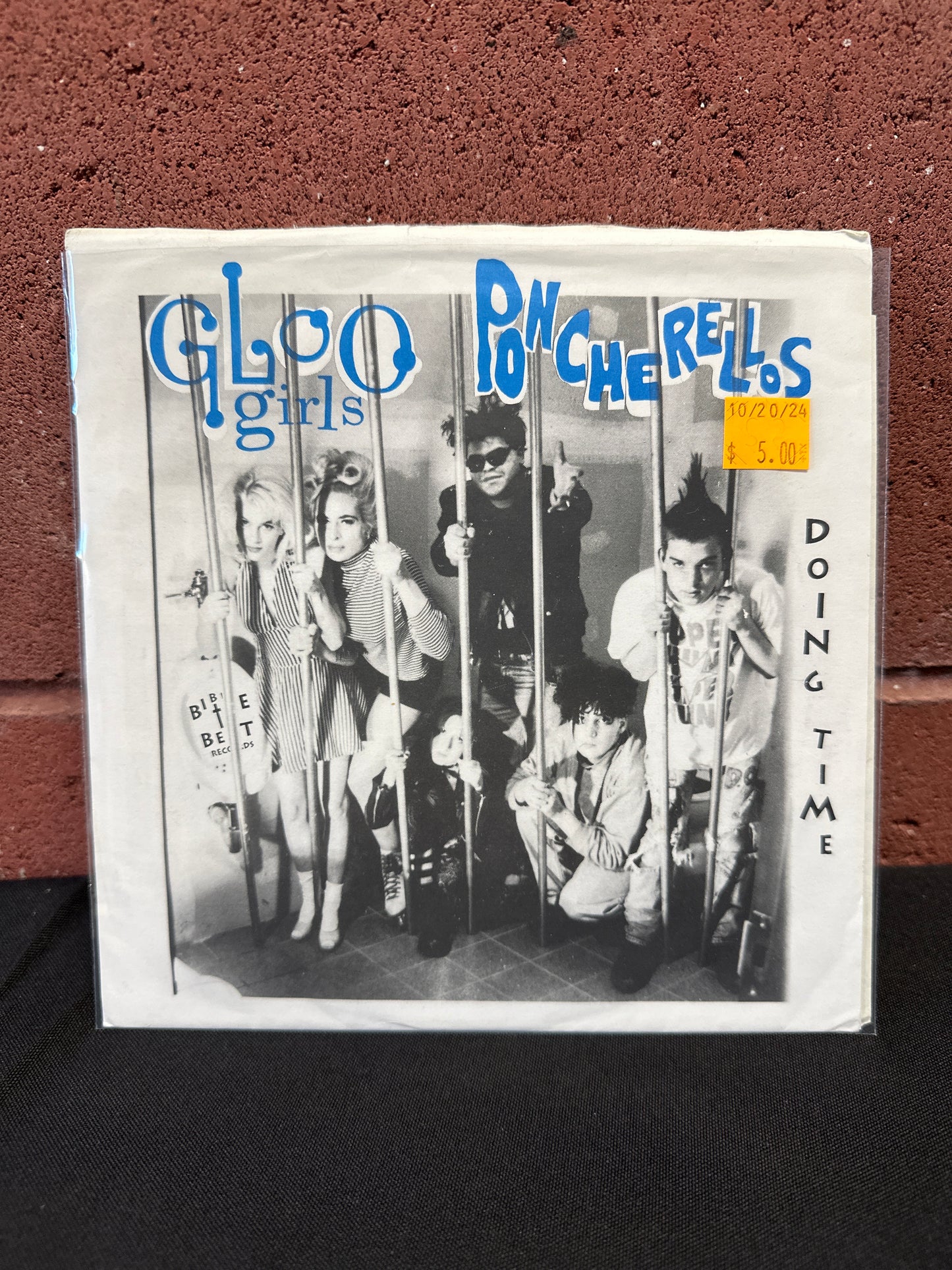 Used Vinyl:  Gloo Girls / Poncherellos ”Doing Time” 7"