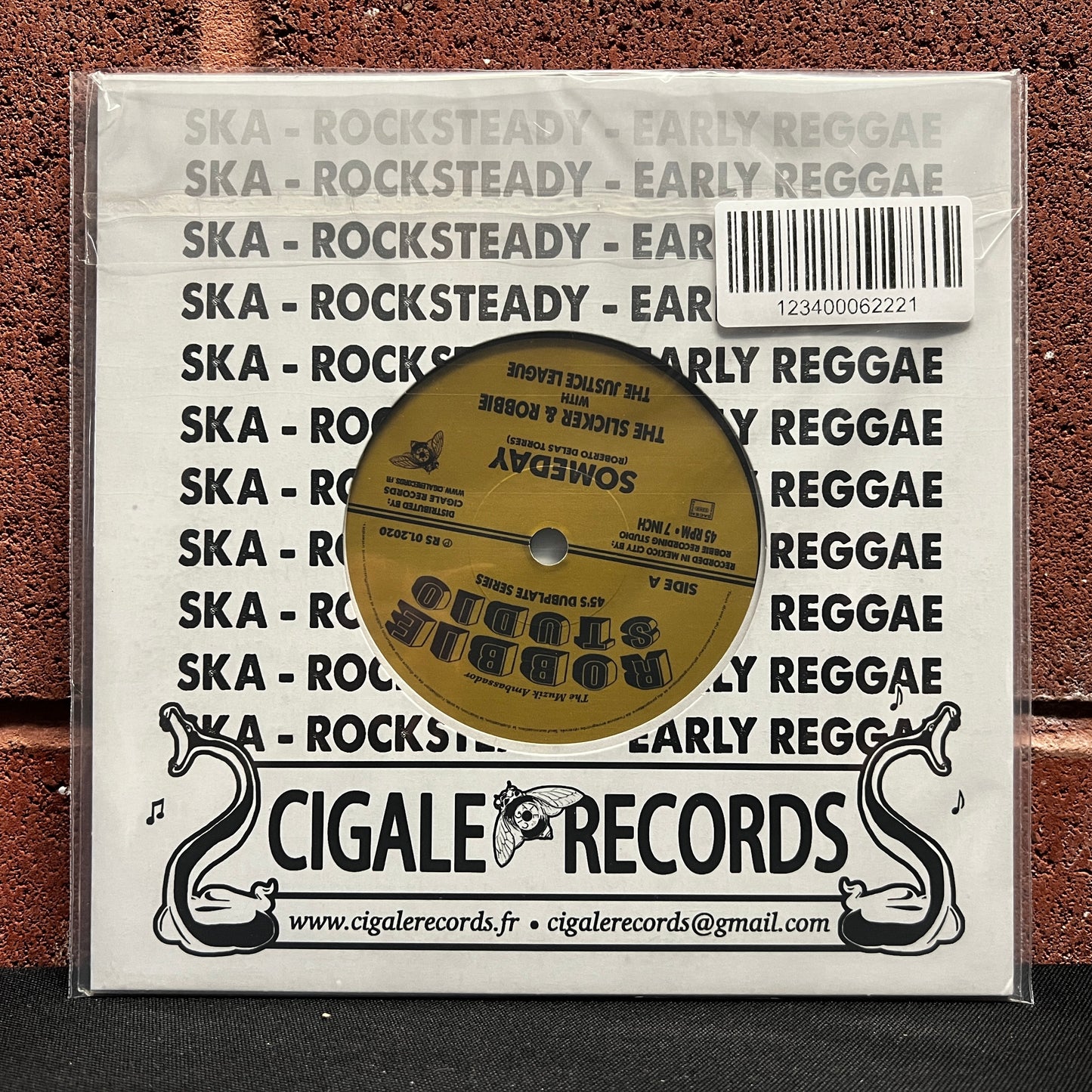 Used Vinyl: Robbie and the Justice League "The Woodpecker" 7" (Promo Copy)