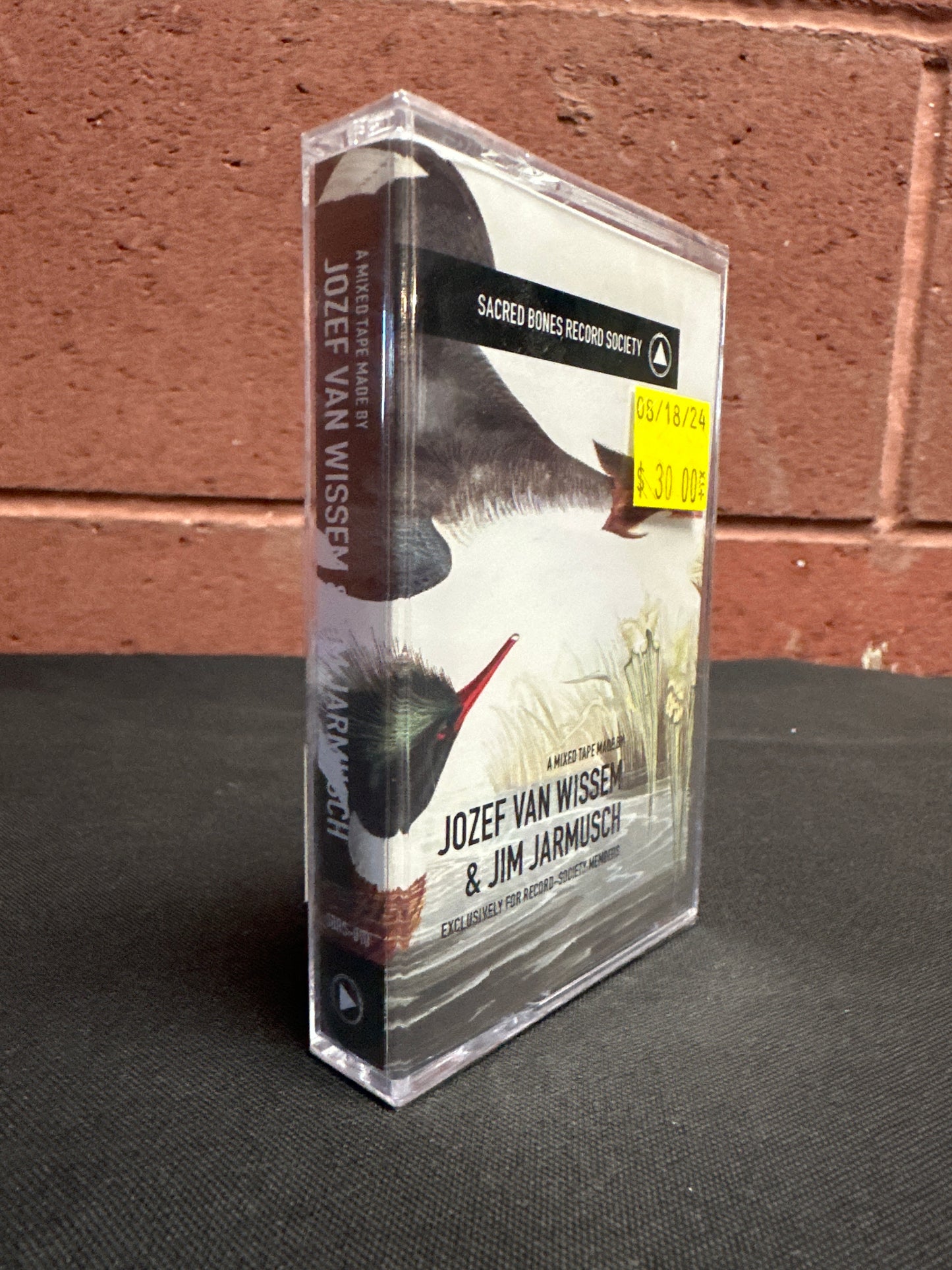 Used Cassette: V/A - "A Mixed Tape Made By Jozef Van Wissem & Jim Jarmusch" Tape