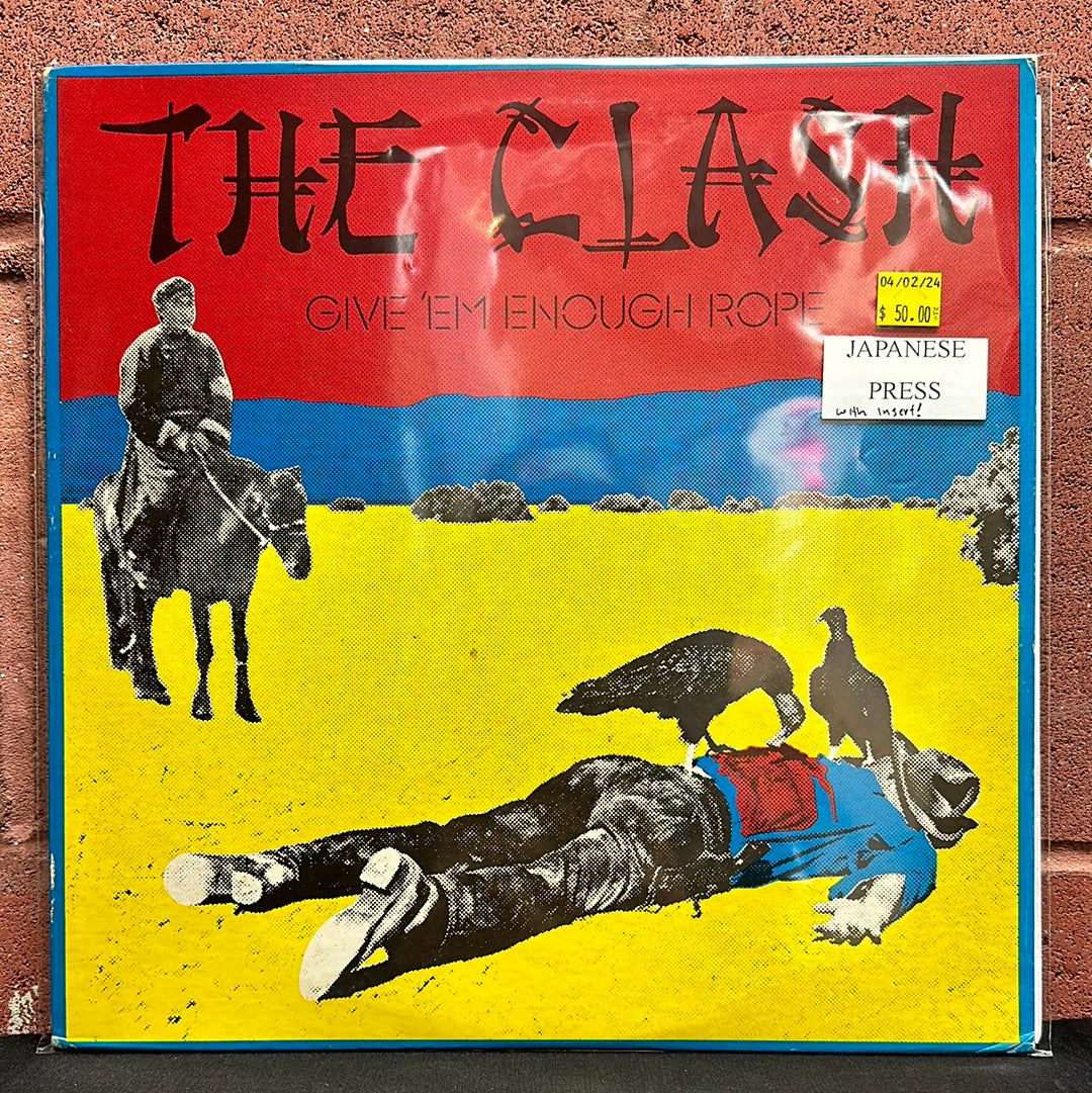 Used Vinyl:  The Clash "Give 'Em Enough Rope" LP (Japanese Press)