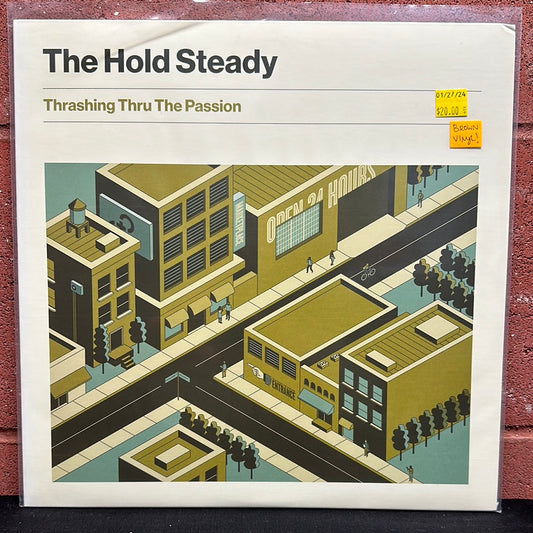 Used Vinyl:  The Hold Steady ”Thrashing Thru The Passion” LP (Brown Vinyl)