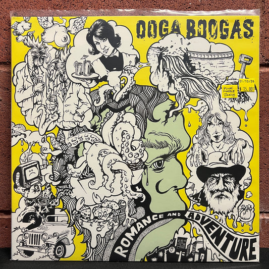 Used Vinyl: Ooga Bogas "Romance And Adventure" LP (2008 Press - Pink Marble Vinyl)