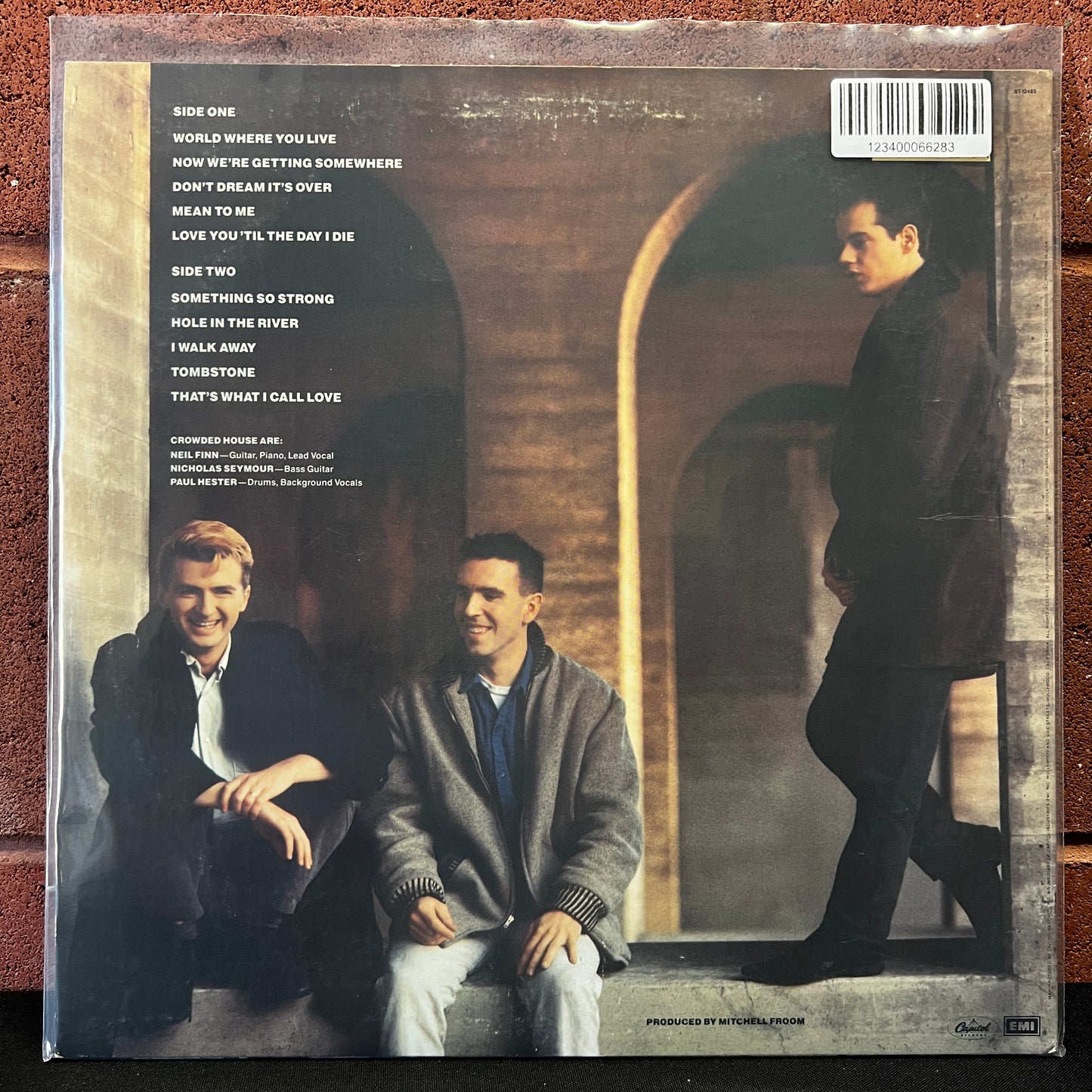 Used Vinyl: Crowded House "S/T" LP (1986 Press)