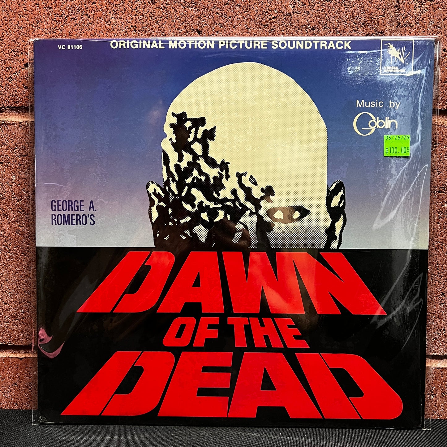 Used Vinyl: Goblin "Dawn of the Dead" LP (Fangoria mail order edition in shrink)