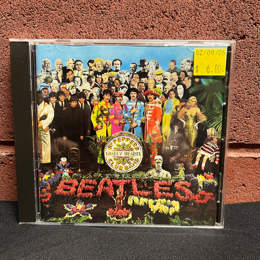 Used CD: Beatles "Sgt. Pepper's Lonely Hearts Club Band" CD (Late 80's US)