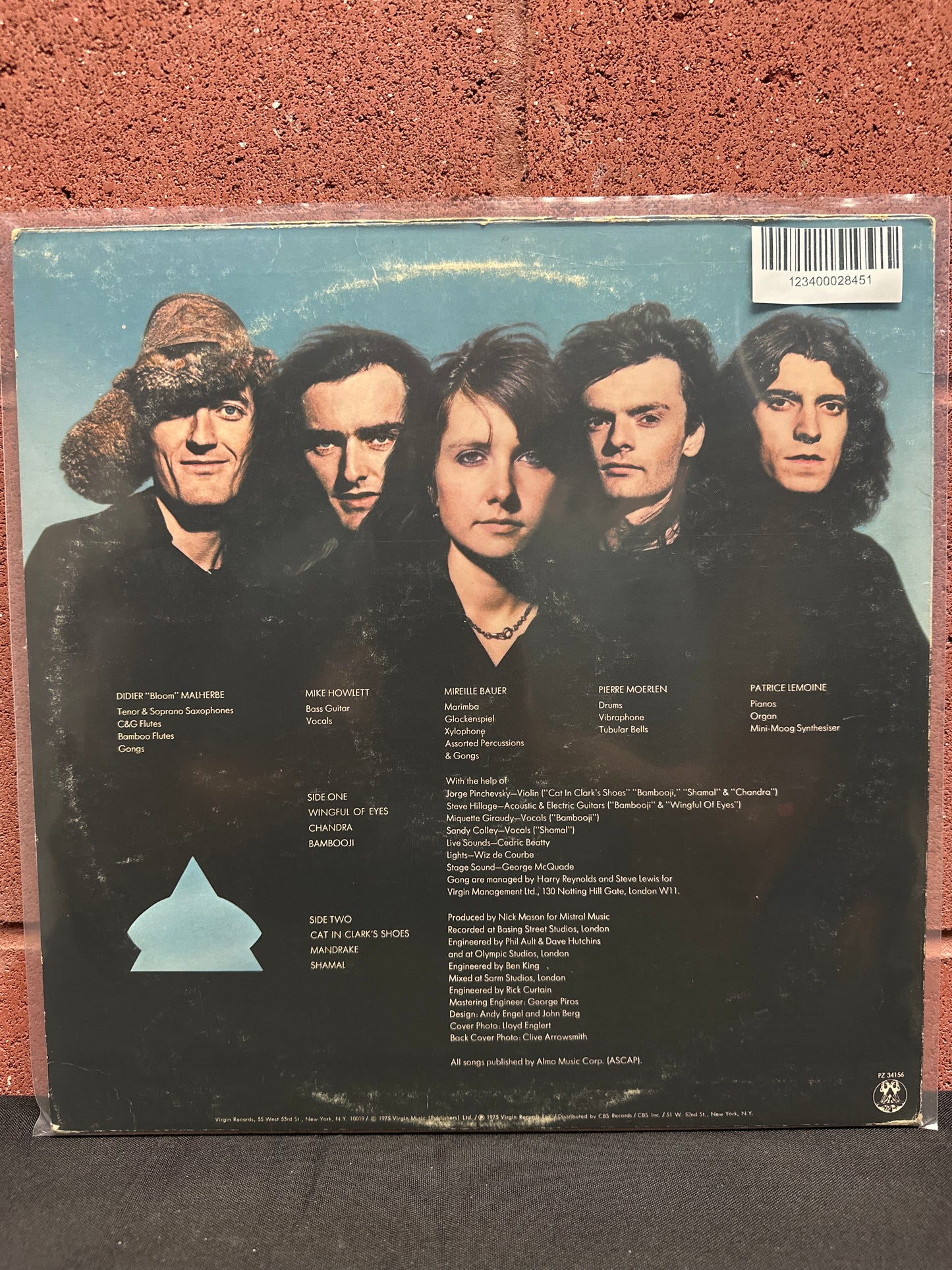 Used Vinyl: Gong ”Shamal” LP (Promo)