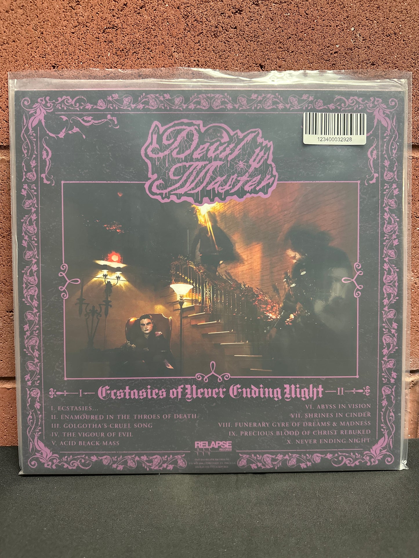 Used Vinyl:  Devil Master ”Ecstasies Of Never Ending Night” LP (Colored vinyl)