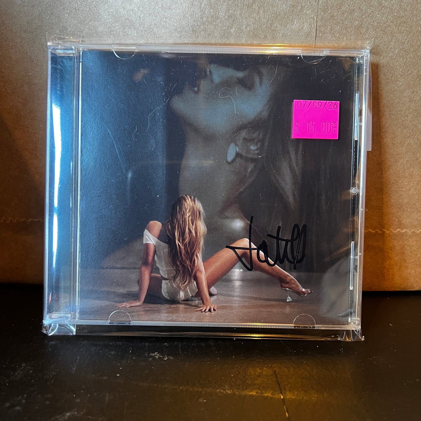 Used CD: Tate McRae ‎"So Close To What" CD (2025 Press - Signed Insert)