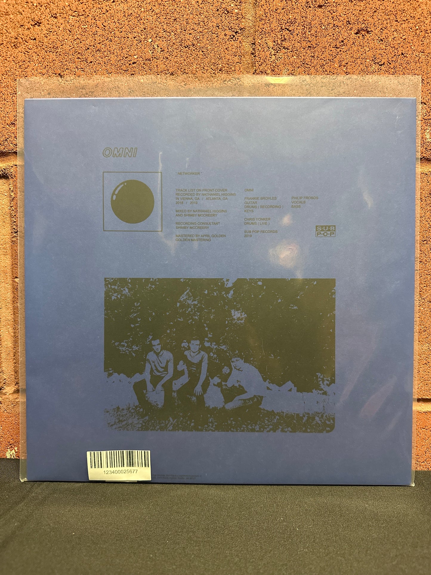 Used Vinyl:  Omni ”Networker” LP (Blue vinyl)