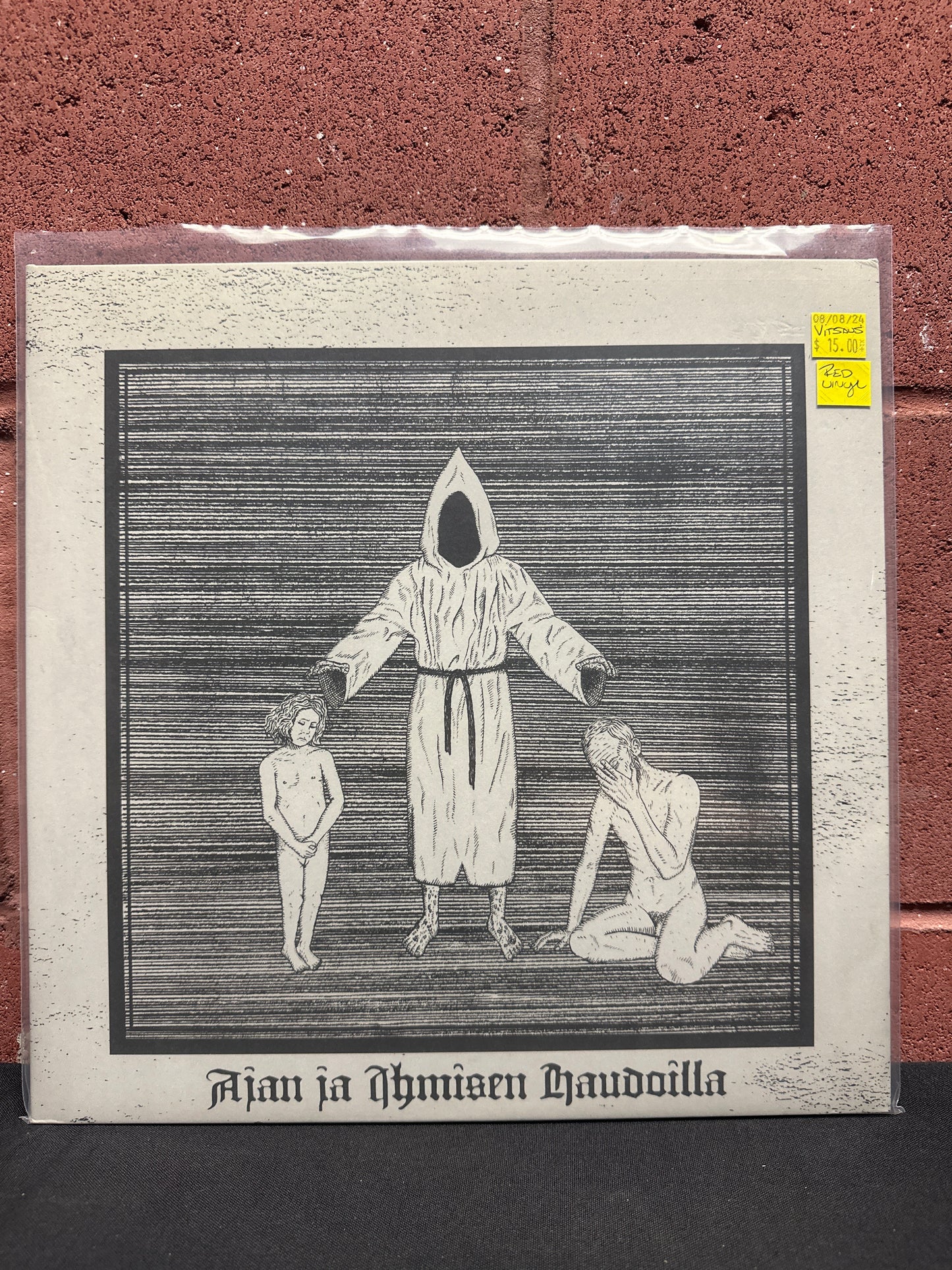 Used Vinyl:  Vitsaus ”Ajan Ja Ihmisen Haudoilla” LP (Red vinyl)