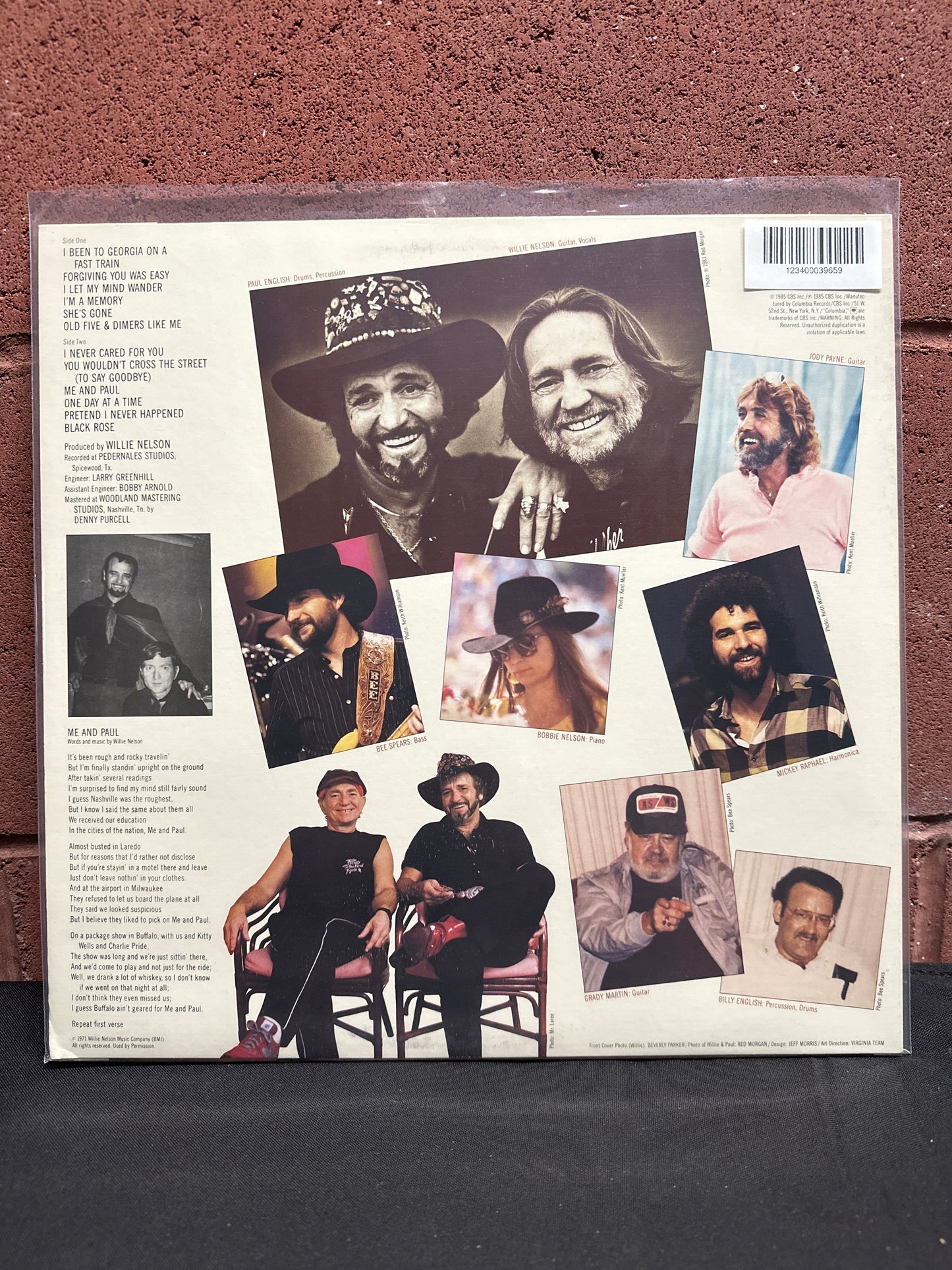 Used Vinyl:  Willie Nelson ”Me & Paul” LP