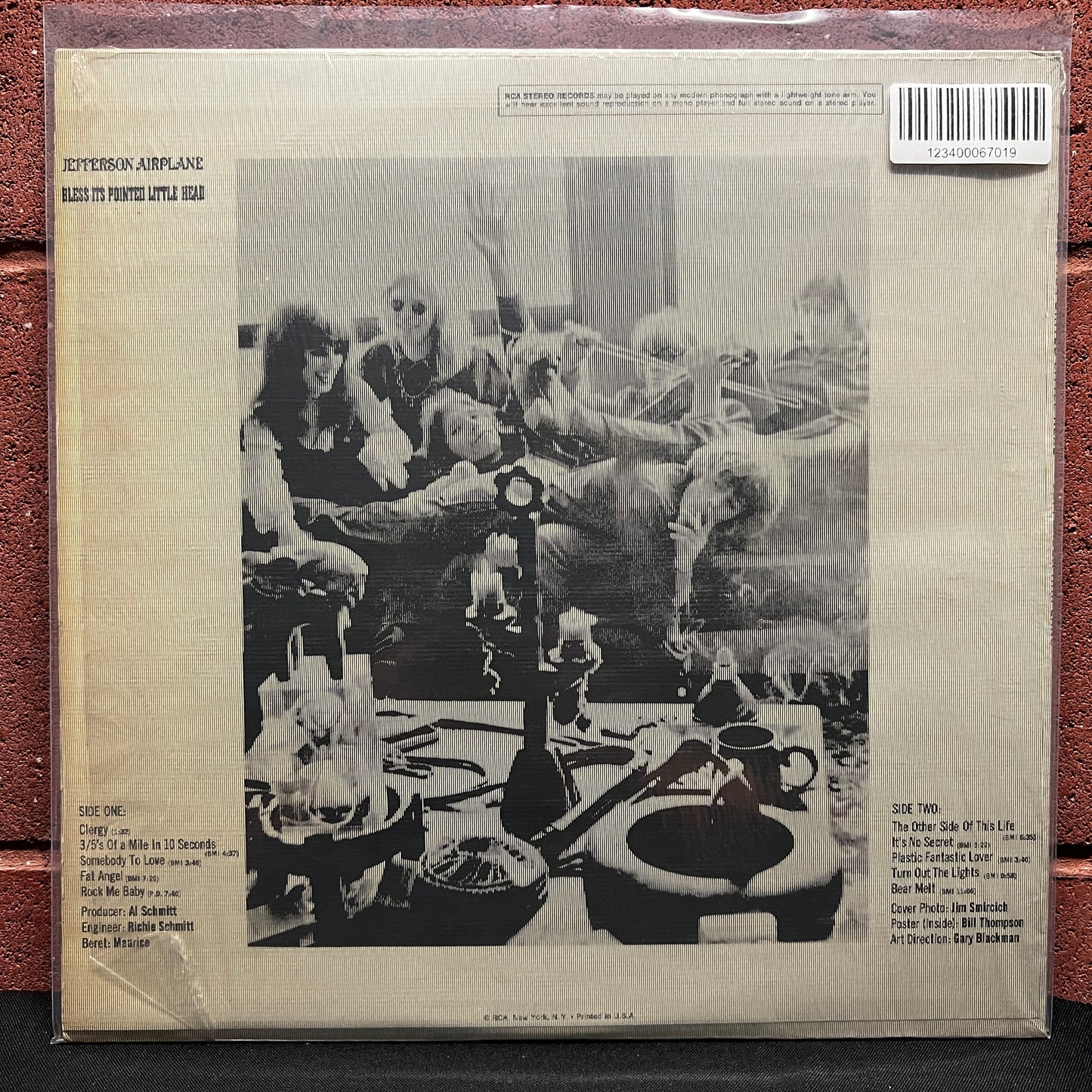 Used Vinyl: Jefferson Airplane "Bless Its Pointed Little Head" LP (1969 Press)