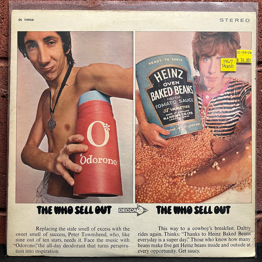 Used Vinyl: The Who "Sell Out" LP (1967 Press)