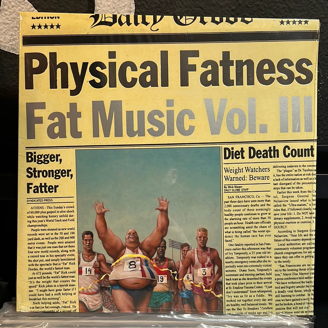 Used Vinyl:  Various ”Physical Fatness - Fat Music Vol. III” LP (Gold Vinyl)