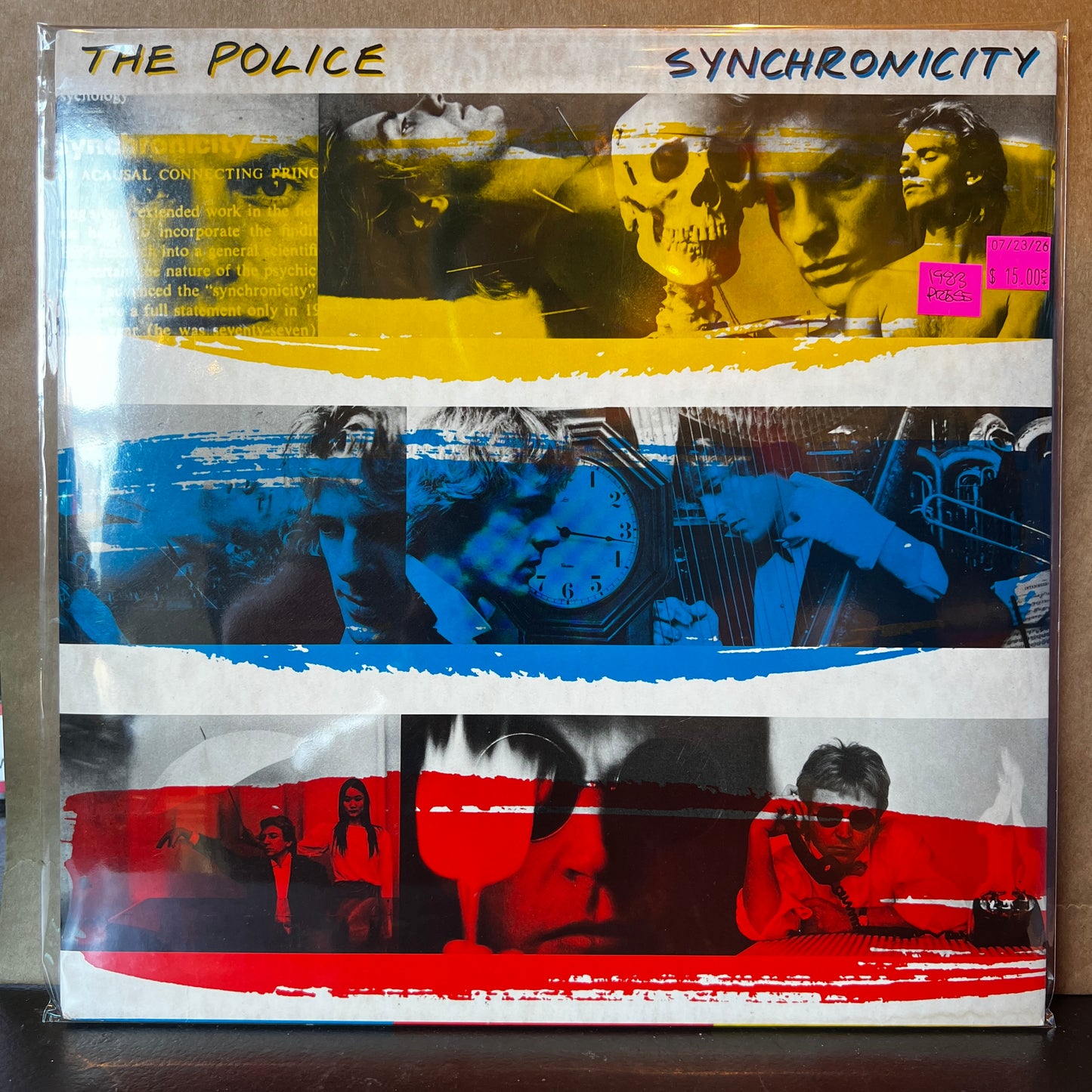Used Vinyl: The Police "Synchronicity" LP (1983 Press)