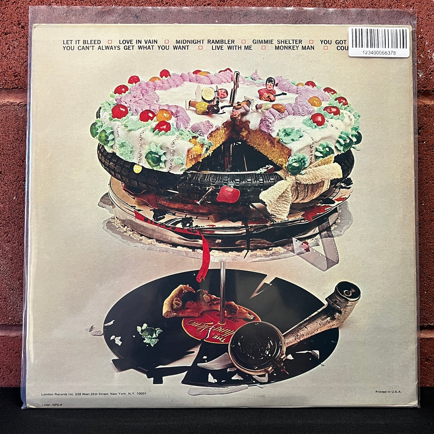 Used Vinyl: Rolling Stones "Let It Bleed" LP (1969 Press)