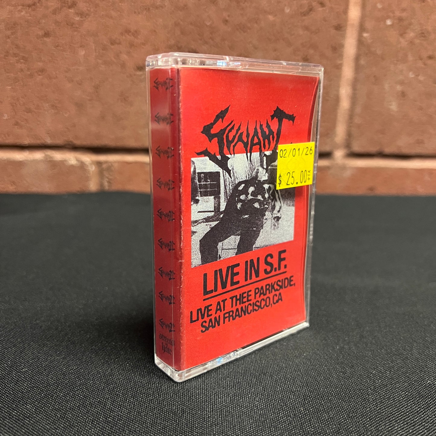 Used Cassette: Sunami "Live In S.F." Tape