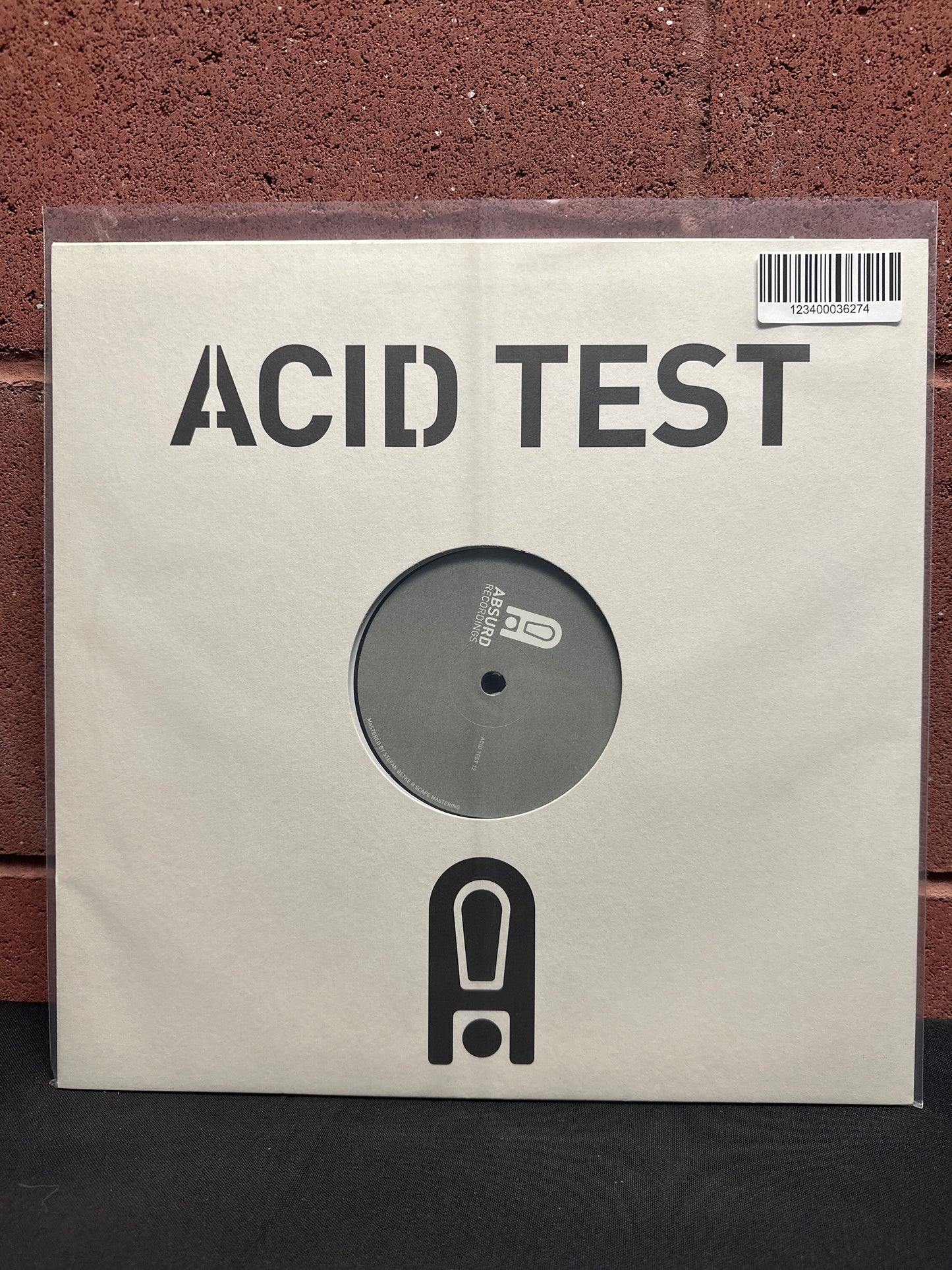 Used Vinyl:  John Tejada & Tin Man ”Acid Test 12” 12"