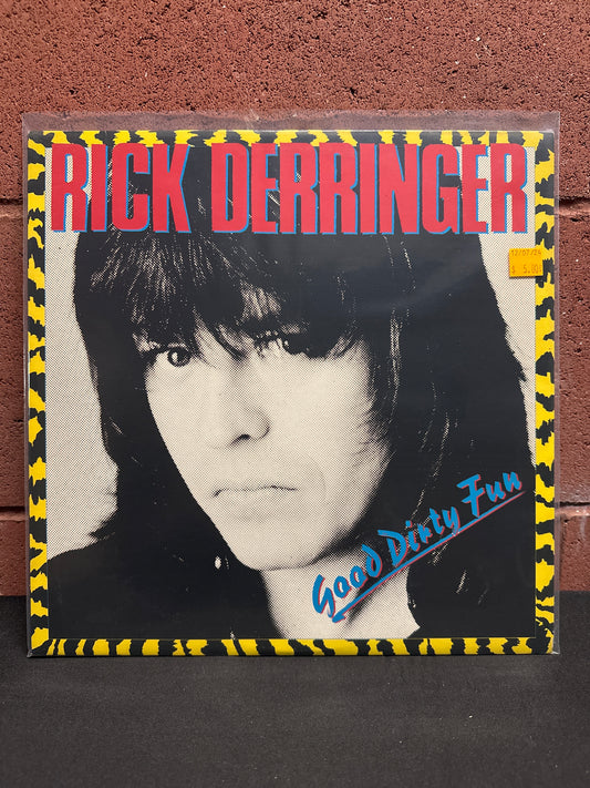 Used Vinyl:  Rick Derringer ”Good Dirty Fun” LP