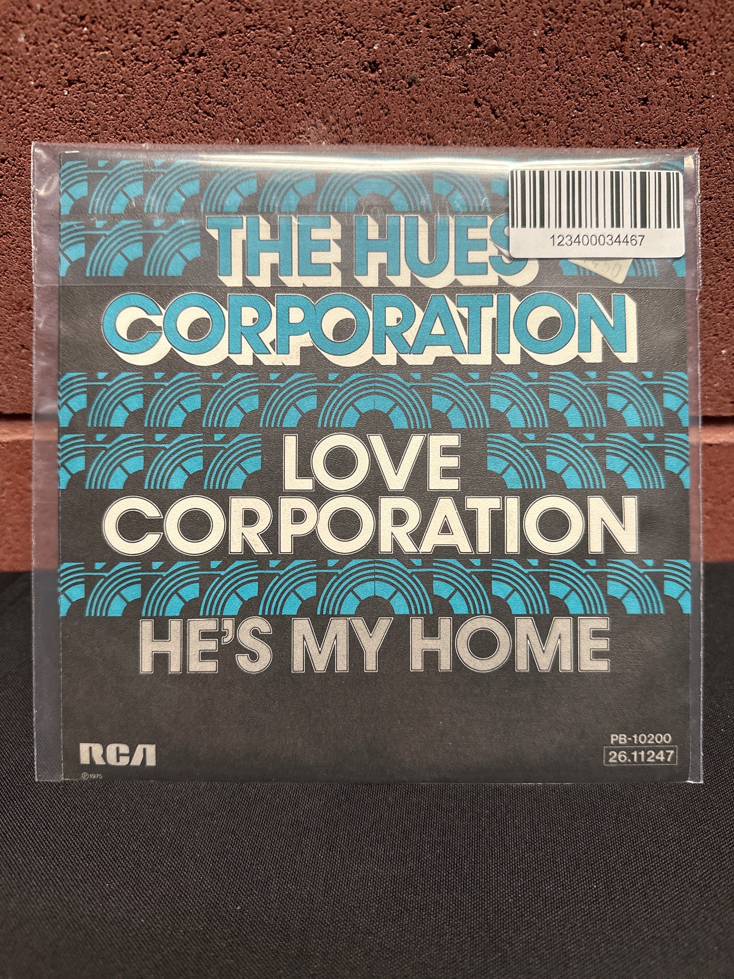 Used Vinyl:  The Hues Corporation ”Love Corporation” 7"