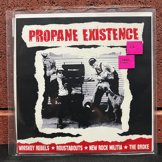 Used Vinyl: V/A - "Propane Existence" 7' (Clear Vinyl)