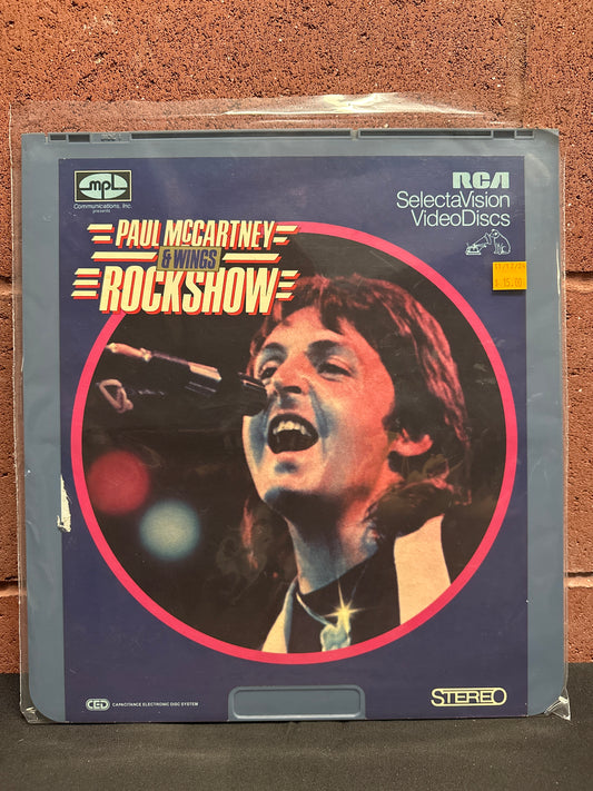 Paul McCartney and Wings "Rockshow" RCA SelectaVision Video Disc