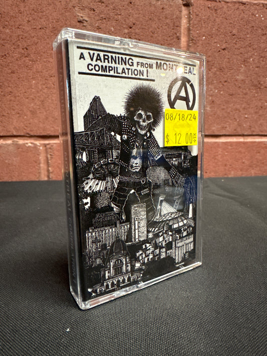 Used Cassette: V/A "A Varning From Montreal Compilation I" Tape