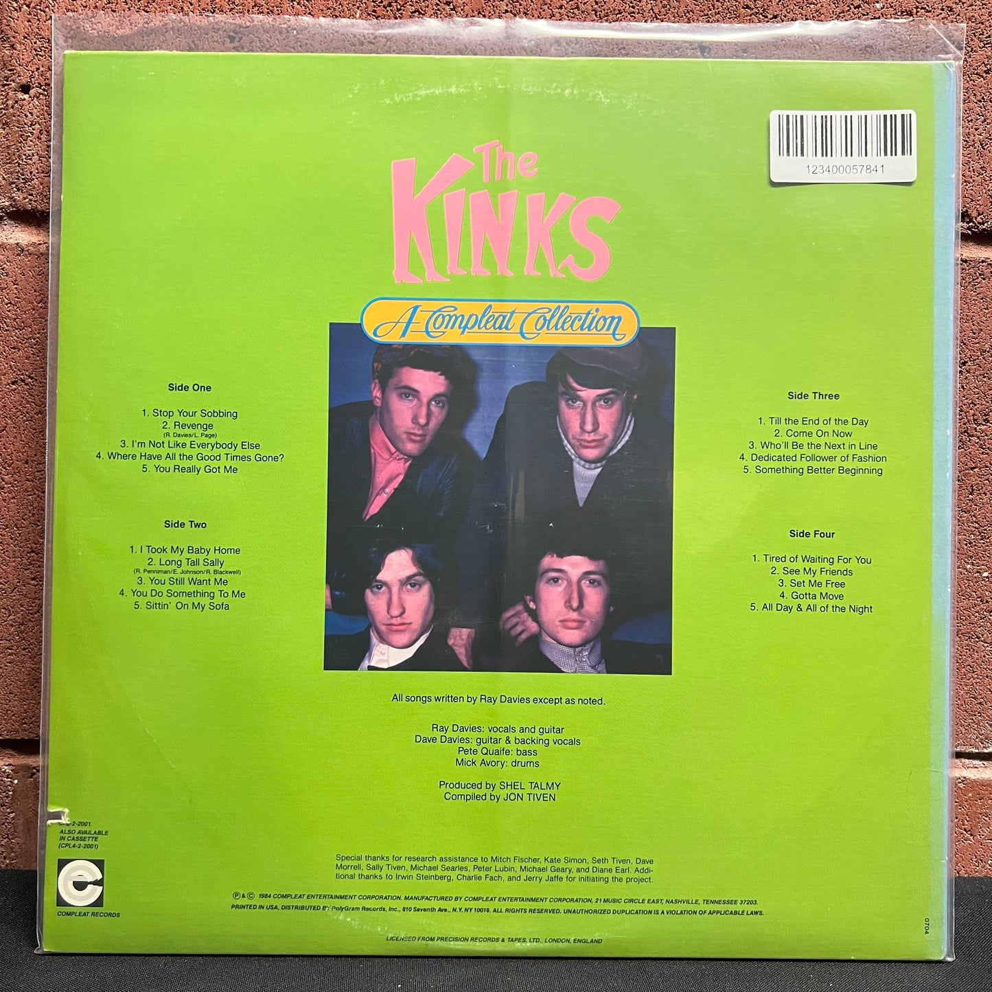 Used Vinyl: Kinks "A Compleat Collection" 2xLP