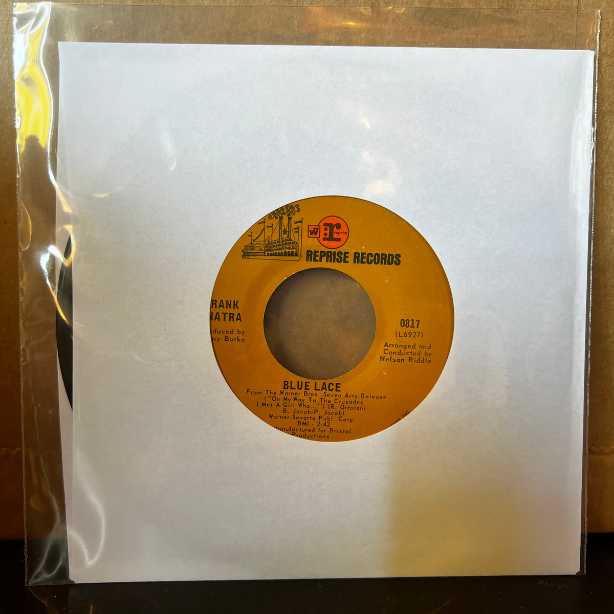 Used Vinyl: Frank Sinatra "My Way / Blue Lace" 7"