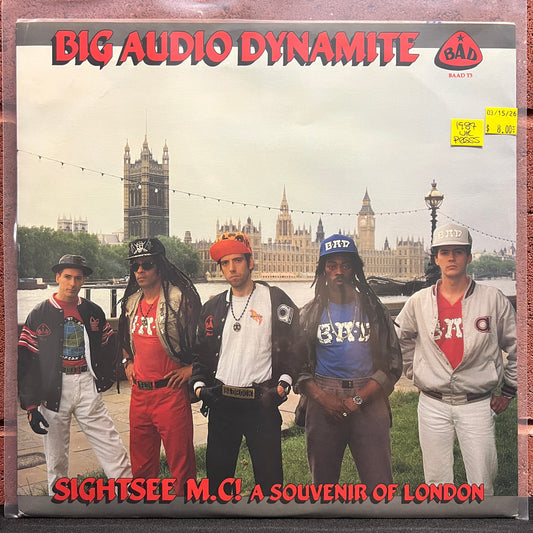 Used Vinyl: Big Audio Dynamite ‎"Sightsee M.C.!" 12" (1987 UK Press)