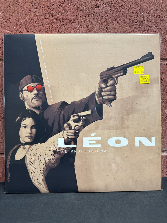 Used Vinyl:  Eric Serra ”Léon The Professional (Original Motion Picture Soundtrack)” 2xLP (Beige with black splatter vinyl)