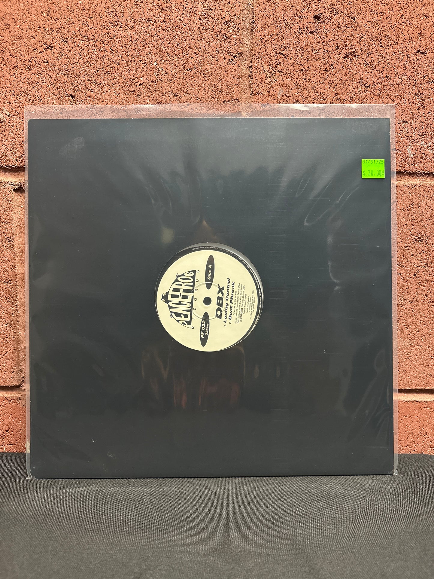 Used Vinyl: DBX "Losing Control" 12"