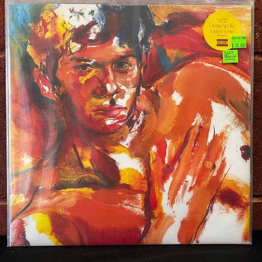Used Vinyl: Omar Apollo ‎"Live For Me" LP (2023 Press - Brown Vinyl)