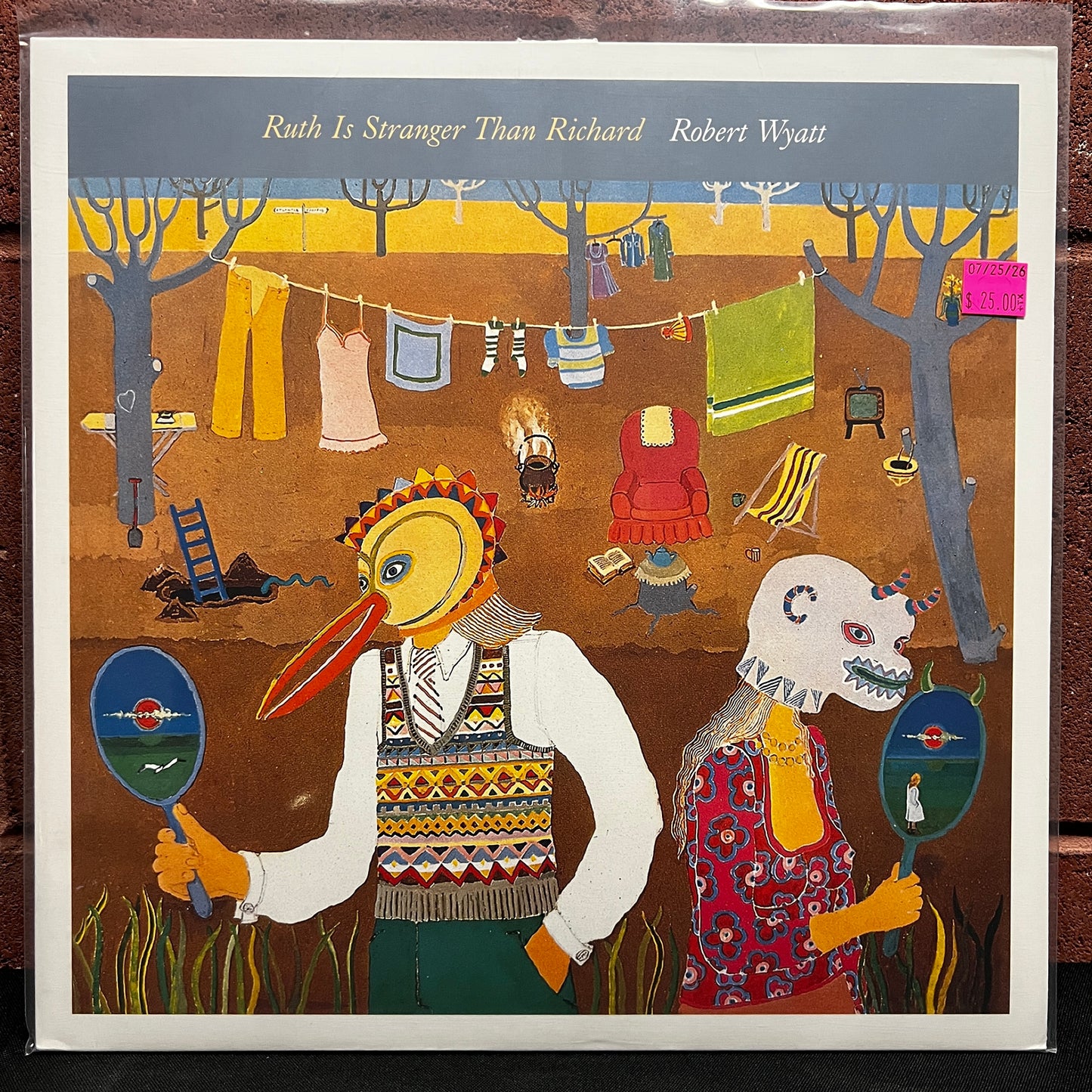 Used Vinyl: Robert Wyatt "Ruth Is Stranger Than Richard" LP (2016 Press)