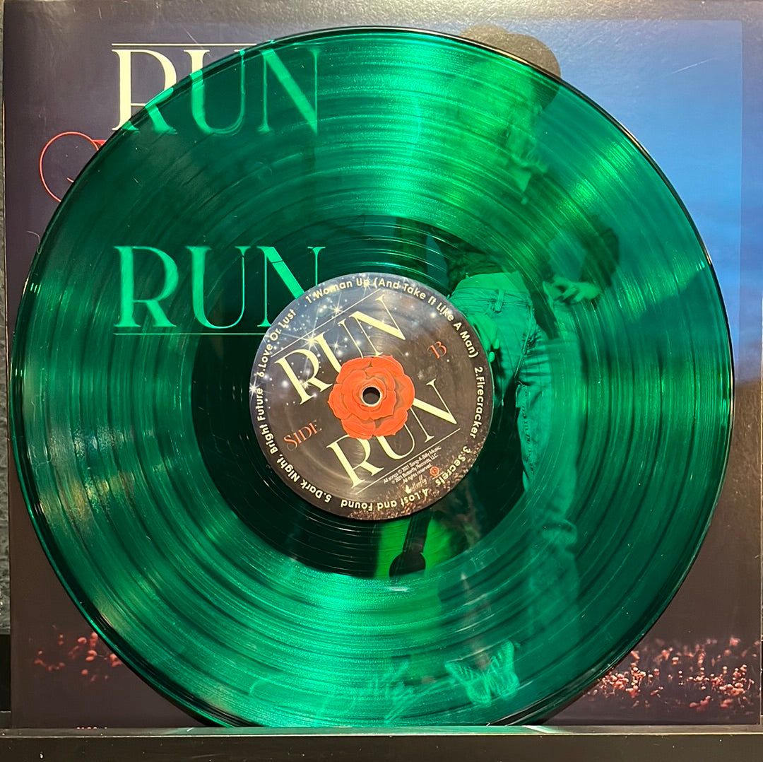 USED VINYL: Dolly Parton "Run Rose Run" LP (Green Vinyl)