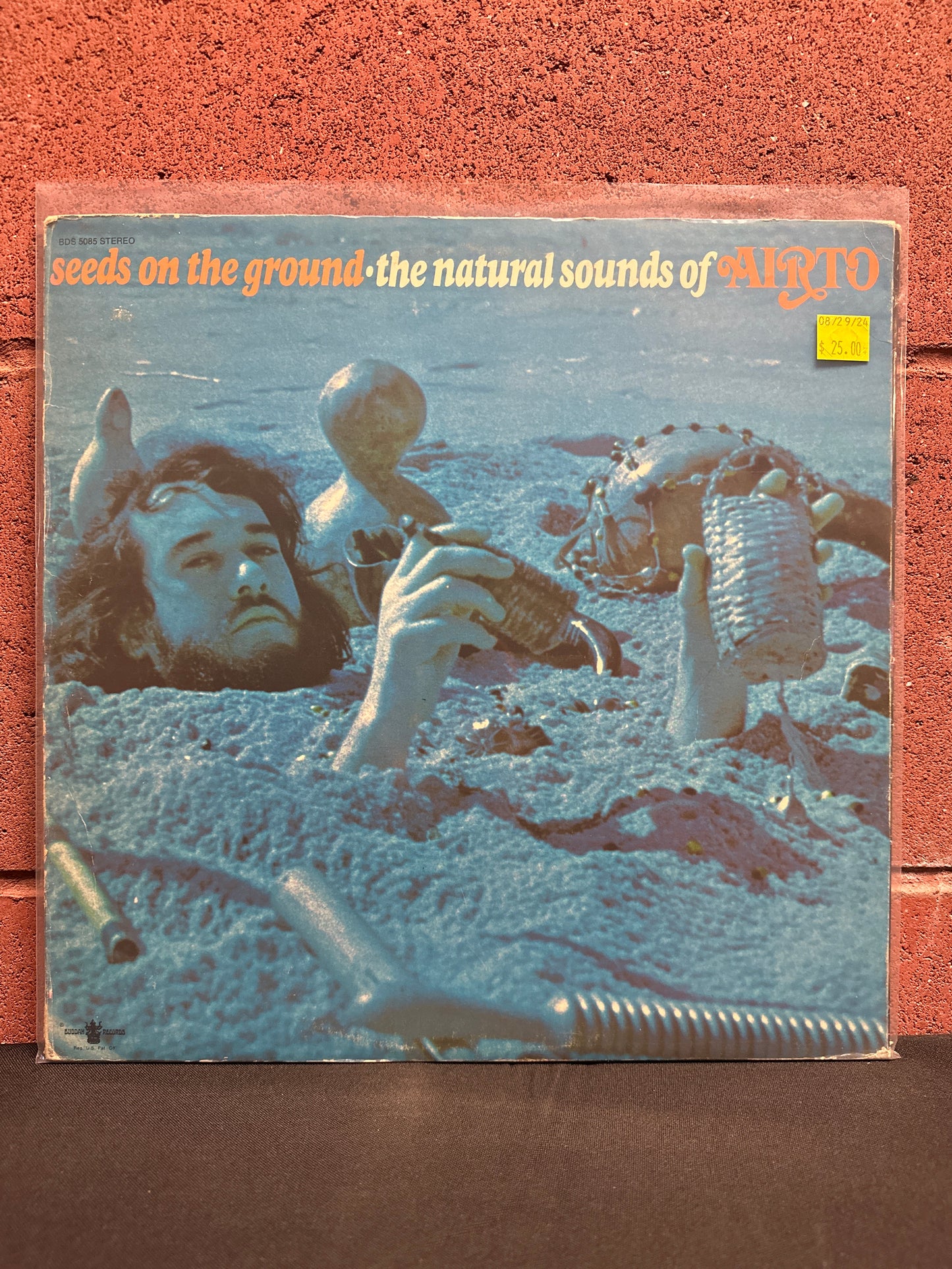 Used Vinyl:  Airto Moreira ”Seeds On The Ground - The Natural Sounds Of Airto” LP