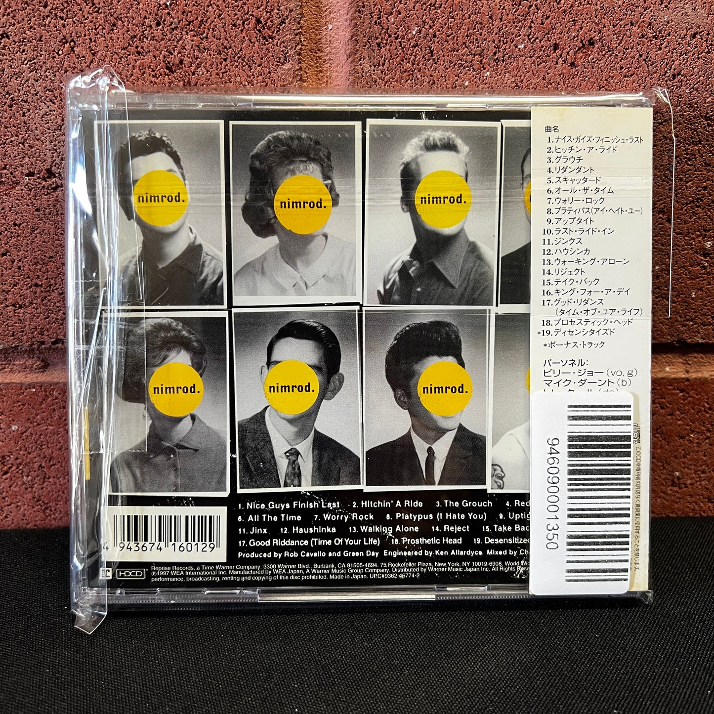 Used CD: Green Day "Nimrod." CD (1997 Japanese Press w/ Bonus Track)