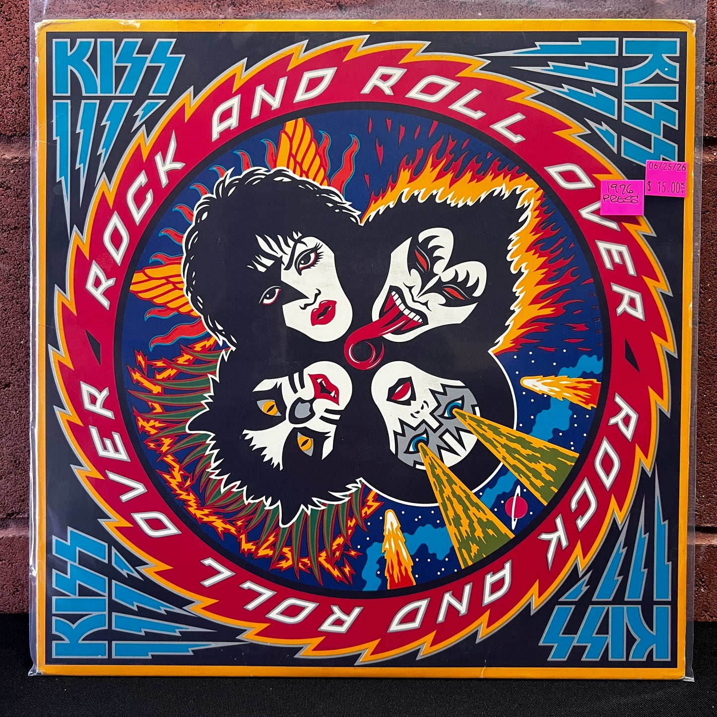 Used Vinyl: Kiss ‎"Rock And Roll Over" LP (1976 Press)