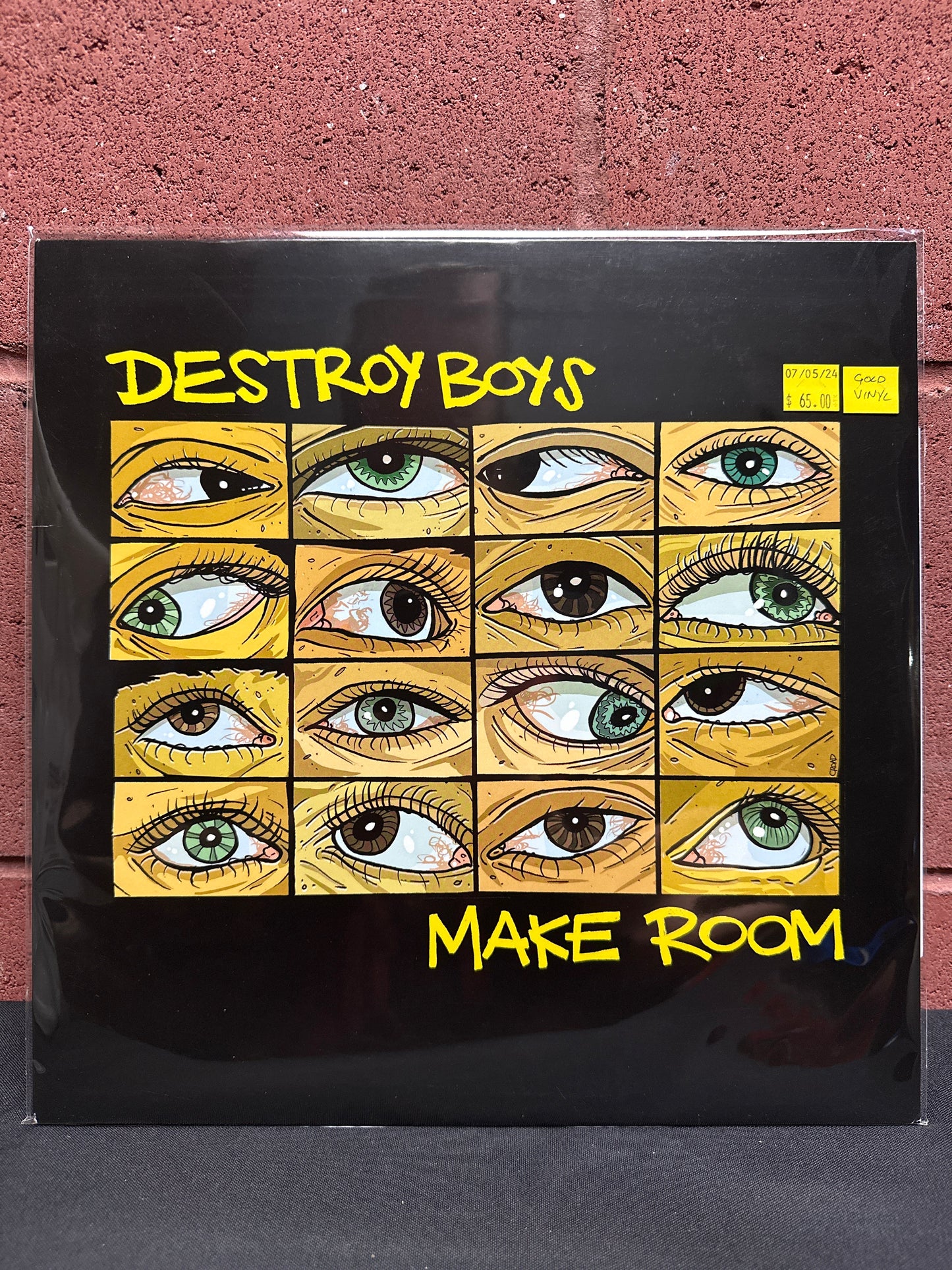 Used Vinyl:  Destroy Boys ”Make Room” LP (Gold vinyl)