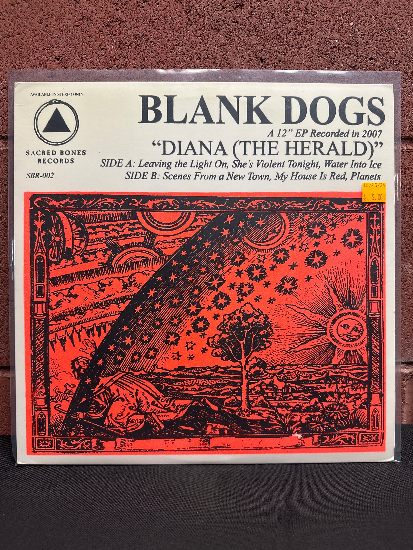 Used Vinyl:  Blank Dogs ”Diana (The Herald)” 12"