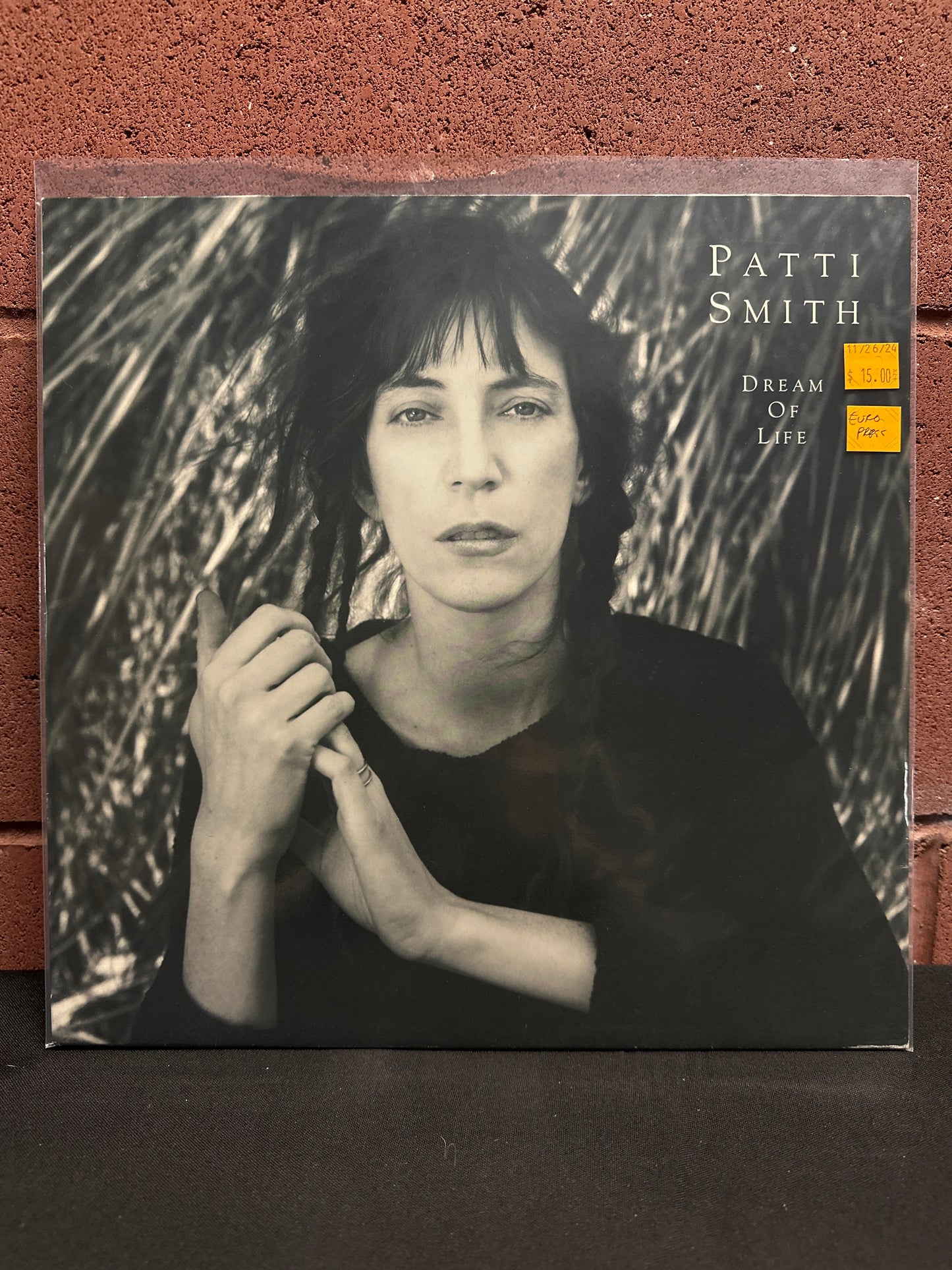 Used Vinyl:  Patti Smith ”Dream Of Life” LP