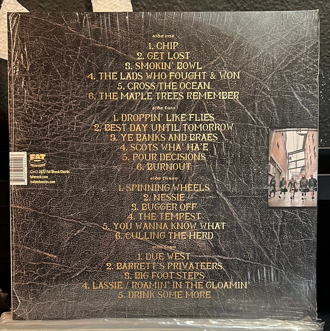 Used Vinyl:  The Real McKenzies ”Float Me Boat” 2xLP (Gold Vinyl)