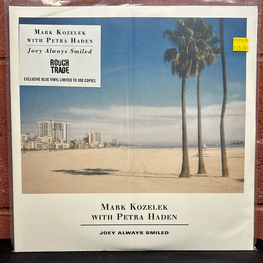 Used Vinyl:  Mark Kozelek With Petra Haden ”Joey Always Smiled” 2xLP (Blue Vinyl)