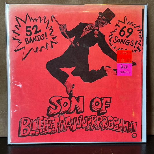 Used Vinyl: V/A "Son Of Bllleeeeaaauuurrrrgghhh!" 7" (1992 Red Vinyl on Slap-a-Ham)