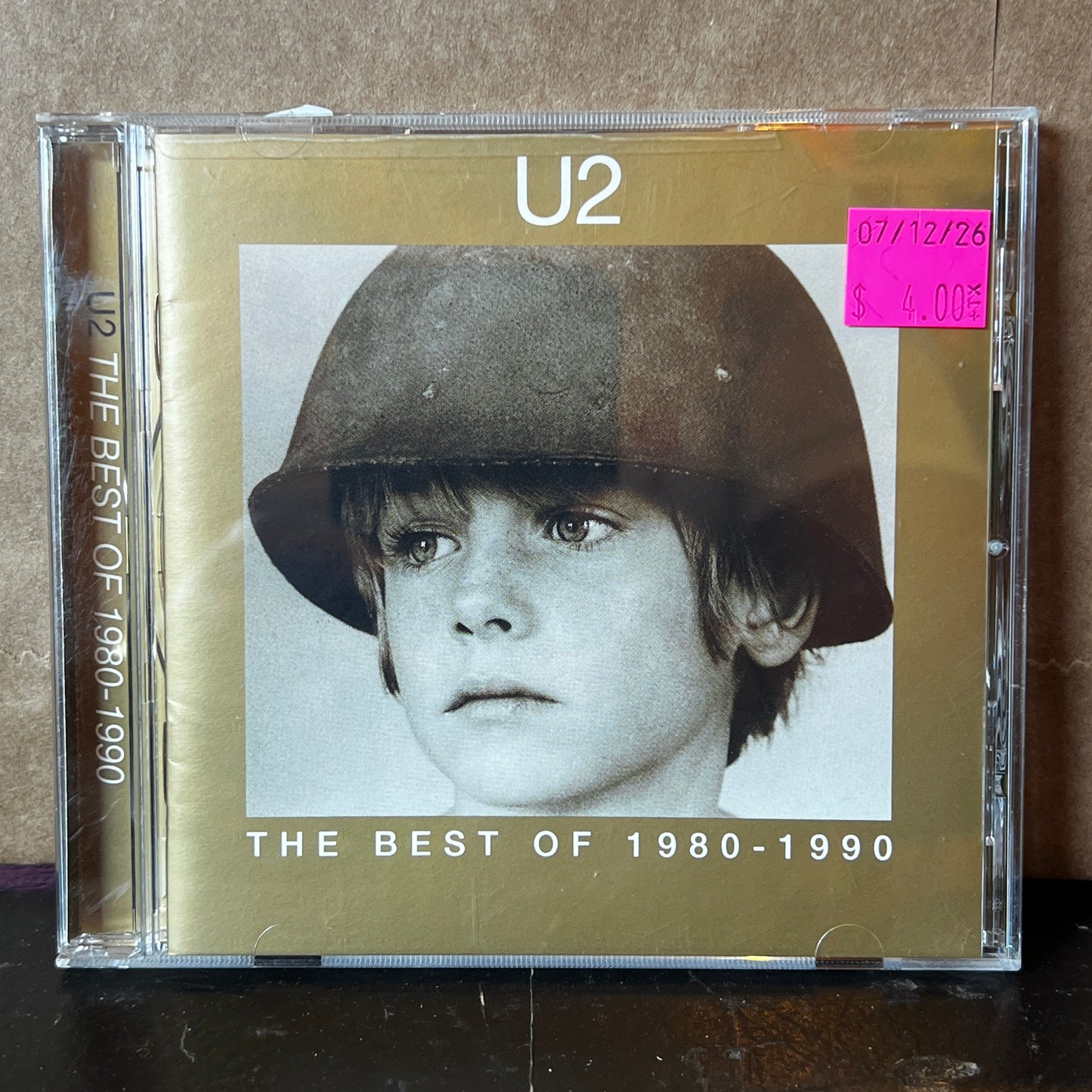 Used CD: U2 "The Best Of 1980-19990" CD